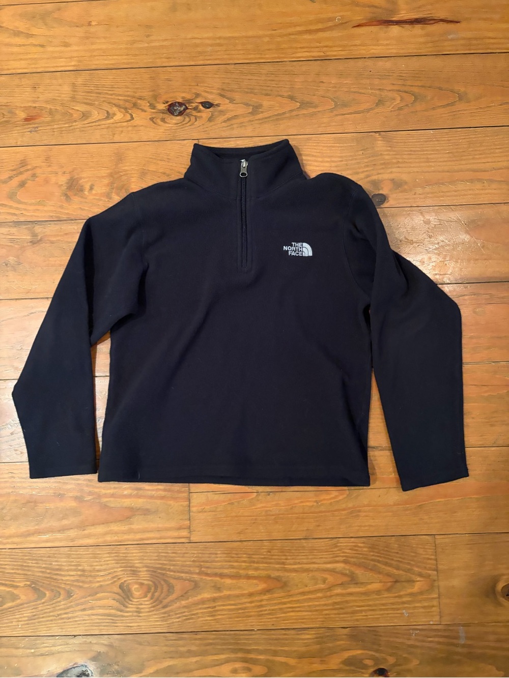 The North Face Navy Half-Zip Fleece Pullover